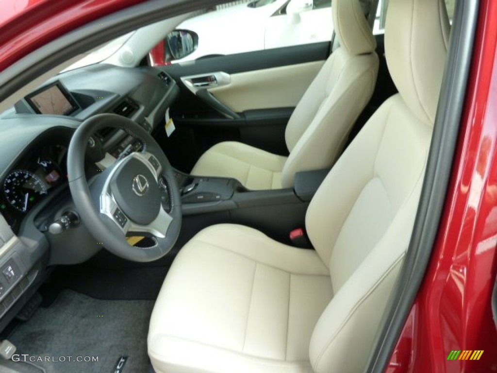 Ecru Interior 2011 Lexus CT 200h Hybrid Premium Photo #54440946