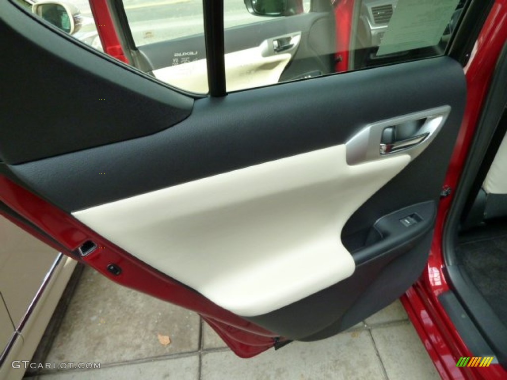 2011 Lexus CT 200h Hybrid Premium Ecru Door Panel Photo #54440970
