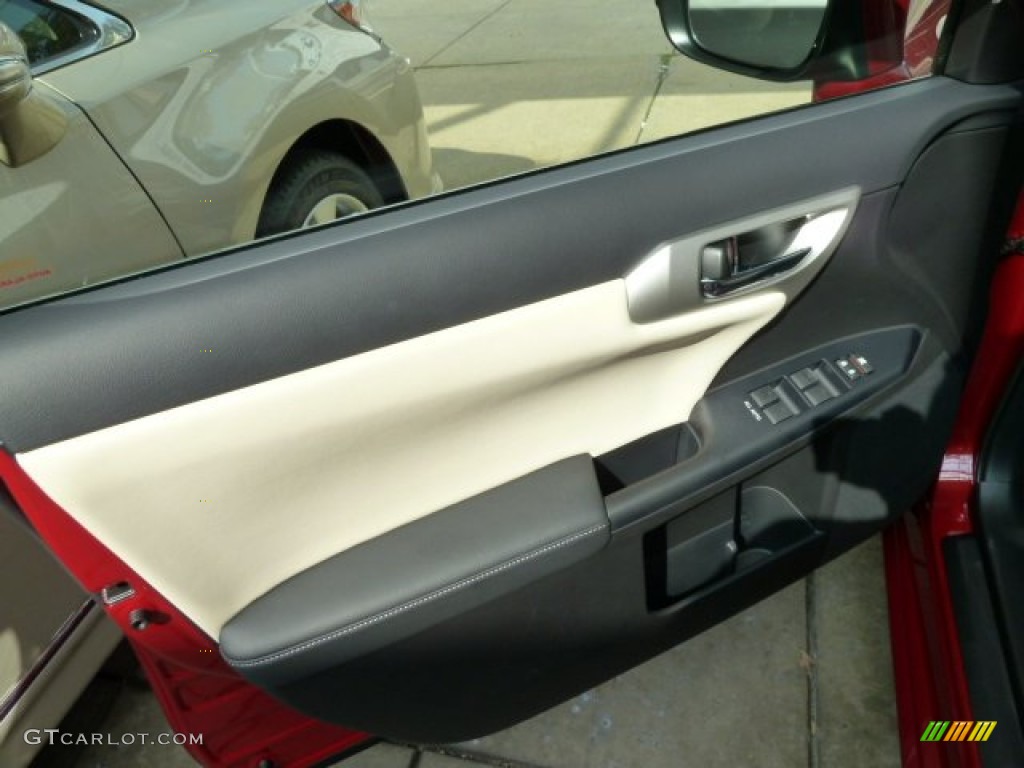 2011 Lexus CT 200h Hybrid Premium Ecru Door Panel Photo #54440979