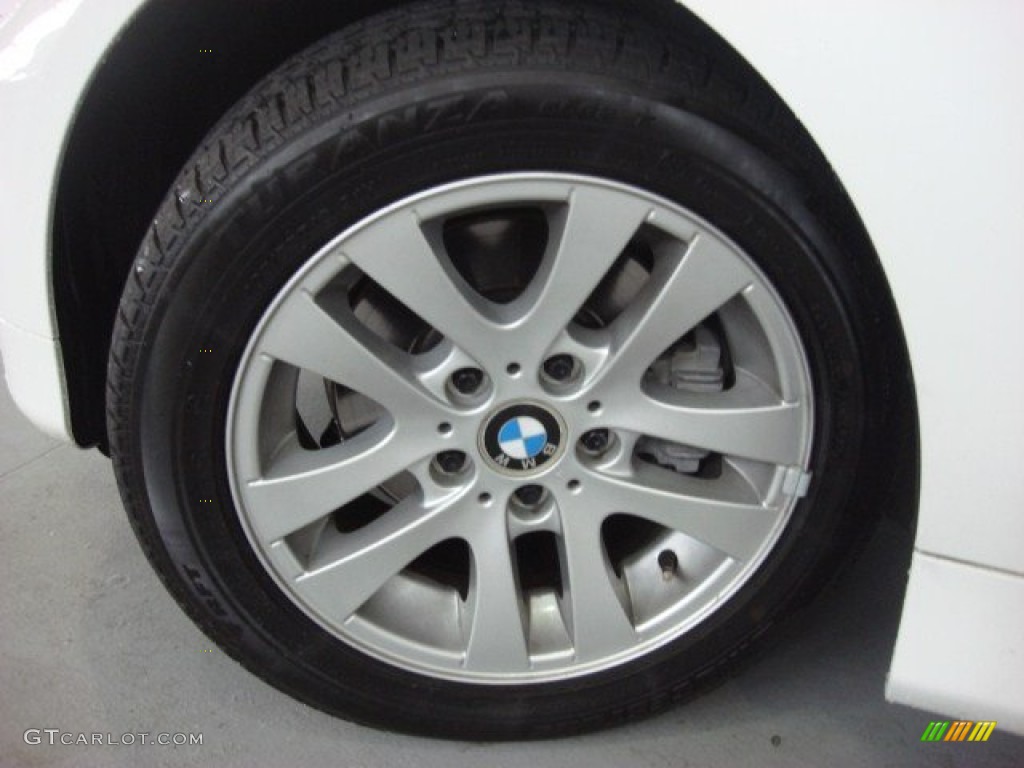 2007 3 Series 328i Wagon - Alpine White / Beige photo #18