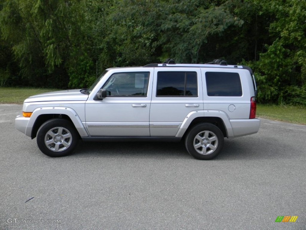 Bright Silver Metallic 2007 Jeep Commander Limited Exterior Photo #54441669