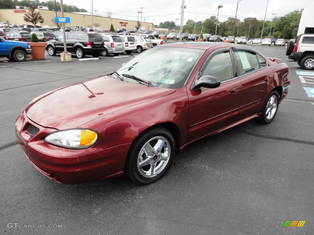 Redfire Metallic 2003 Pontiac Grand Am SE Sedan Exterior Photo #54441780