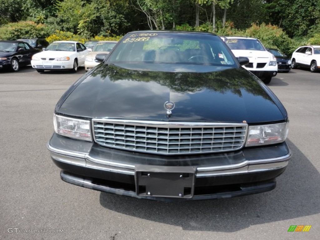 1995 DeVille Sedan - Black / Black photo #2