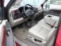 Medium Flint 2006 Ford F350 Super Duty Lariat Crew Cab Dually Interior Color