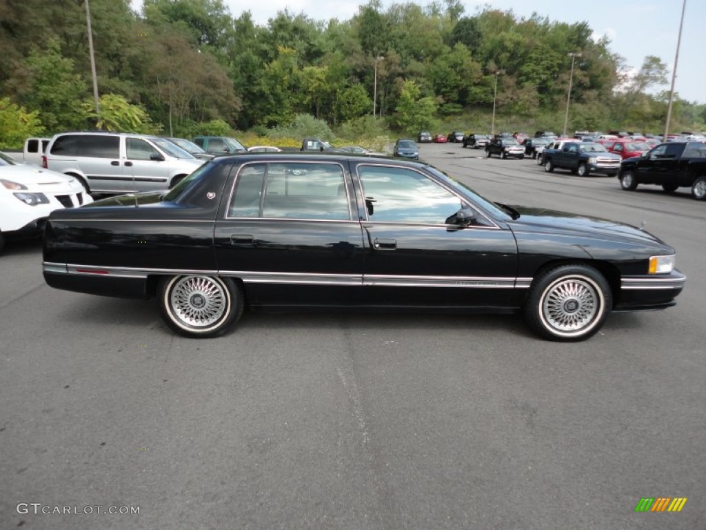 1995 DeVille Sedan - Black / Black photo #7