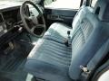  1994 C/K K1500 Regular Cab 4x4 Blue Interior