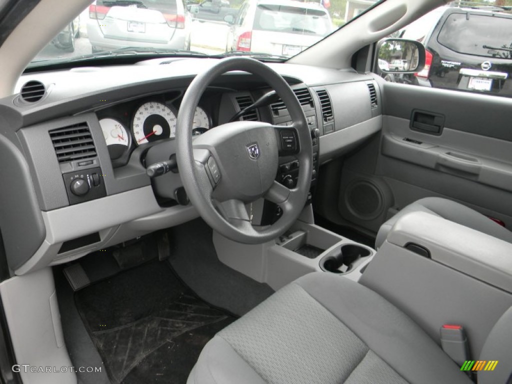 Dark/Light Slate Gray Interior 2008 Dodge Durango SXT Photo #54442848