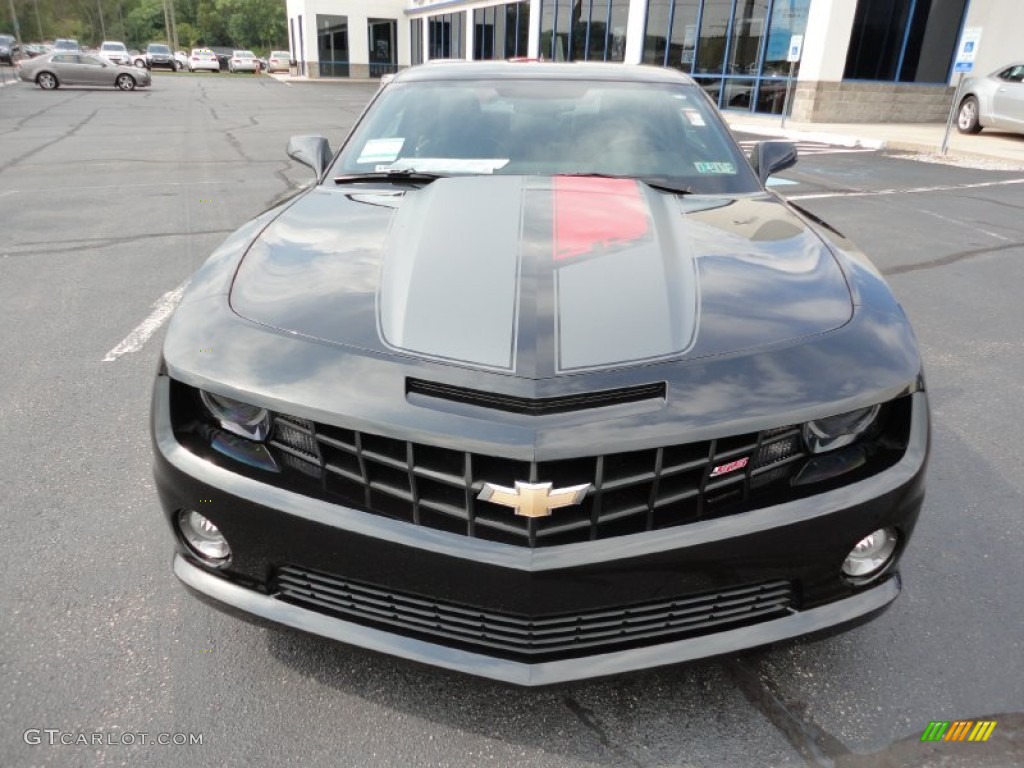 Carbon Flash Metallic 2012 Chevrolet Camaro SS 45th Anniversary Edition Coupe Exterior Photo #54442854