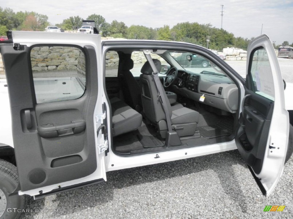 2012 Sierra 1500 SL Extended Cab 4x4 - Summit White / Dark Titanium photo #16