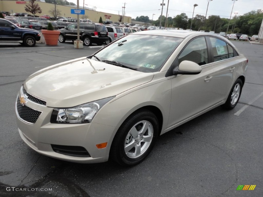 2012 Cruze LT - Gold Mist Metallic / Jet Black photo #3