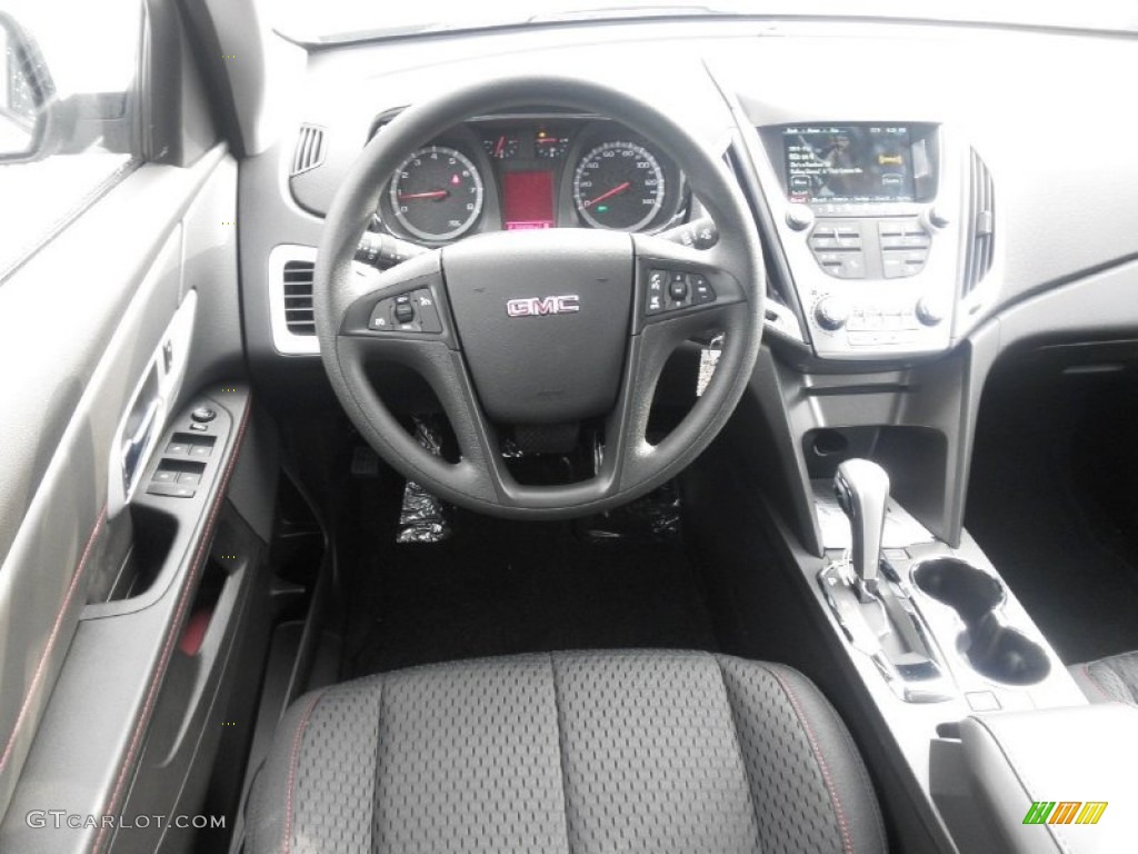 2012 GMC Terrain SLE Jet Black Dashboard Photo #54443670