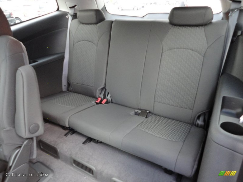 Ebony Interior 2012 Chevrolet Traverse LT AWD Photo #54444057