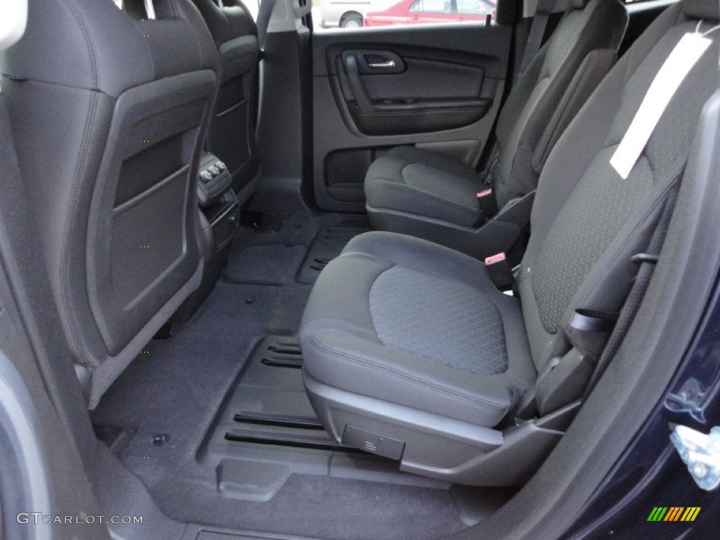 Ebony Interior 2012 Chevrolet Traverse LT AWD Photo #54444224