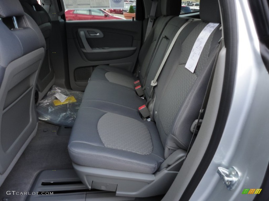 Dark Gray/Light Gray Interior 2012 Chevrolet Traverse LS AWD Photo #54444408