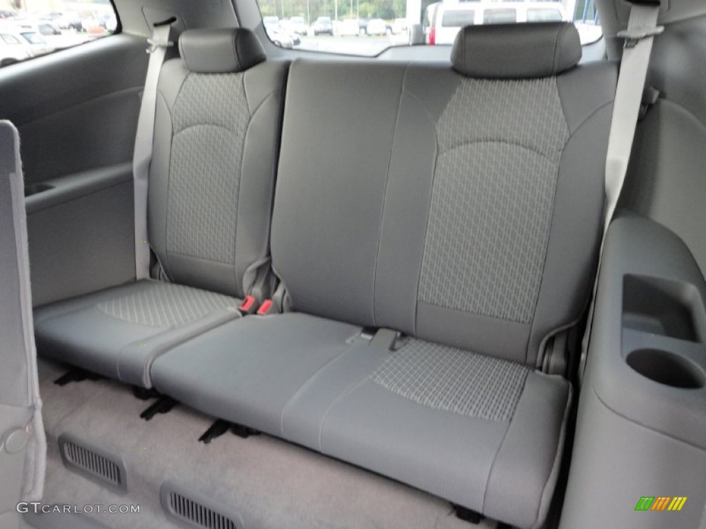 Dark Gray/Light Gray Interior 2012 Chevrolet Traverse LS AWD Photo #54444417