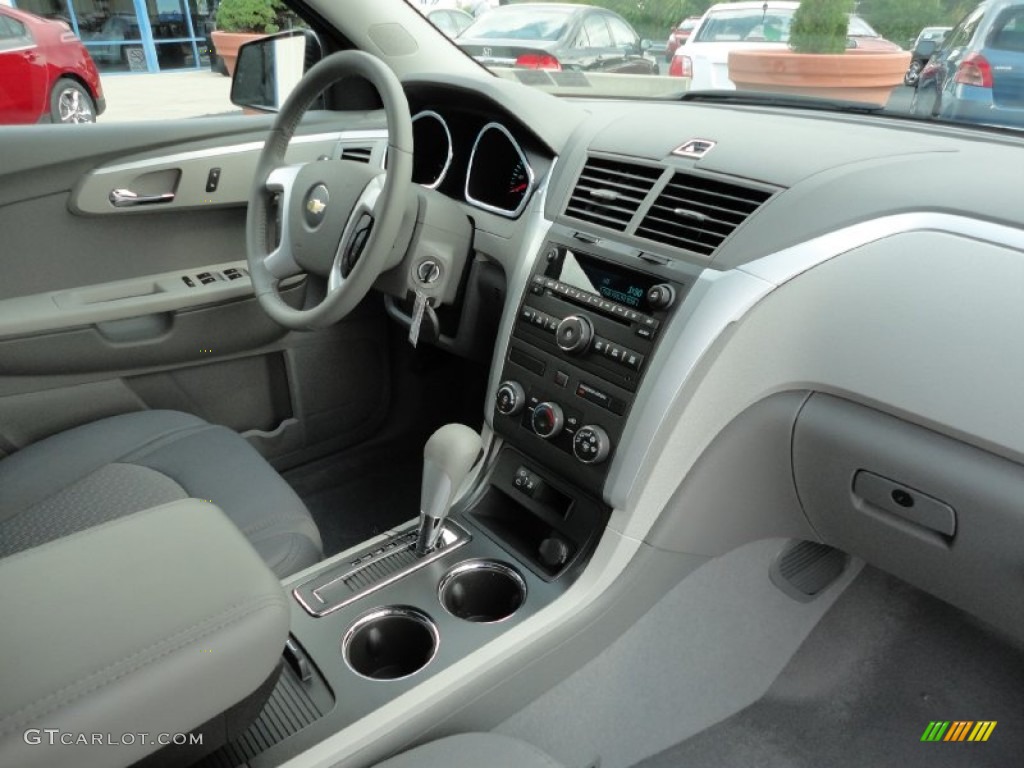 2012 Chevrolet Traverse LS AWD Dark Gray/Light Gray Dashboard Photo #54444443