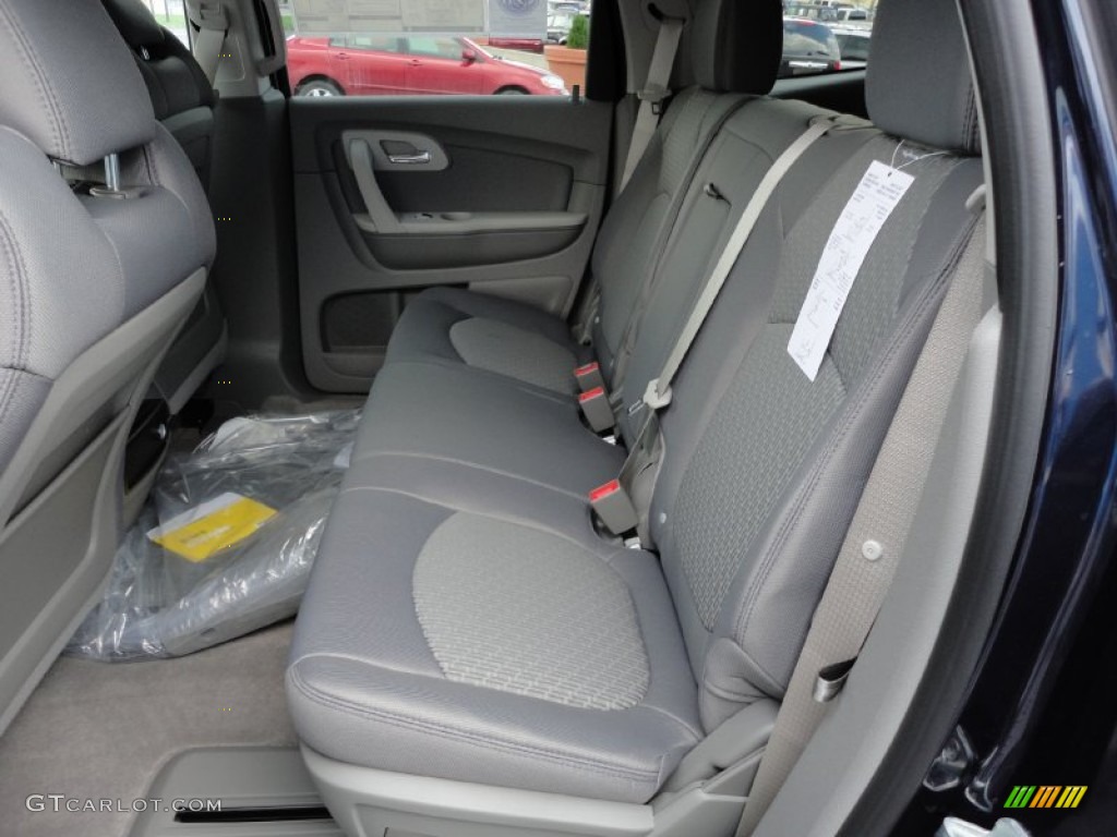 Dark Gray/Light Gray Interior 2012 Chevrolet Traverse LS AWD Photo #54444582