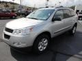 Silver Ice Metallic 2012 Chevrolet Traverse LS Exterior