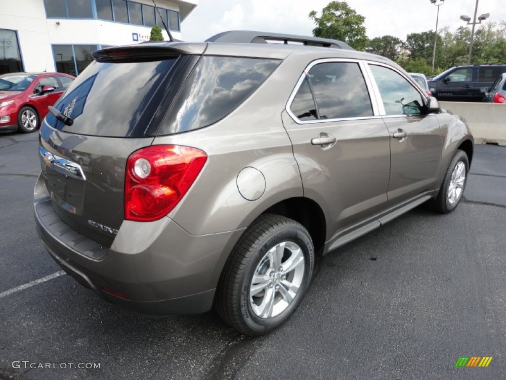 Mocha Steel Metallic 2012 Chevrolet Equinox LT AWD Exterior Photo #54444883