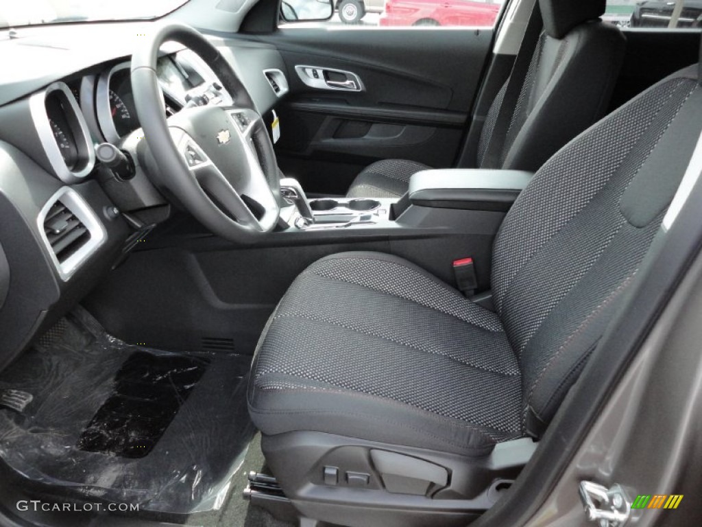 Jet Black Interior 2012 Chevrolet Equinox LT AWD Photo #54444914
