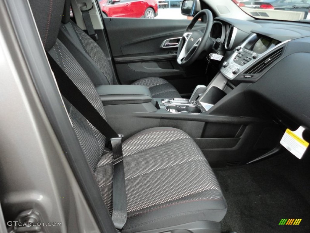 Jet Black Interior 2012 Chevrolet Equinox LT AWD Photo #54444966