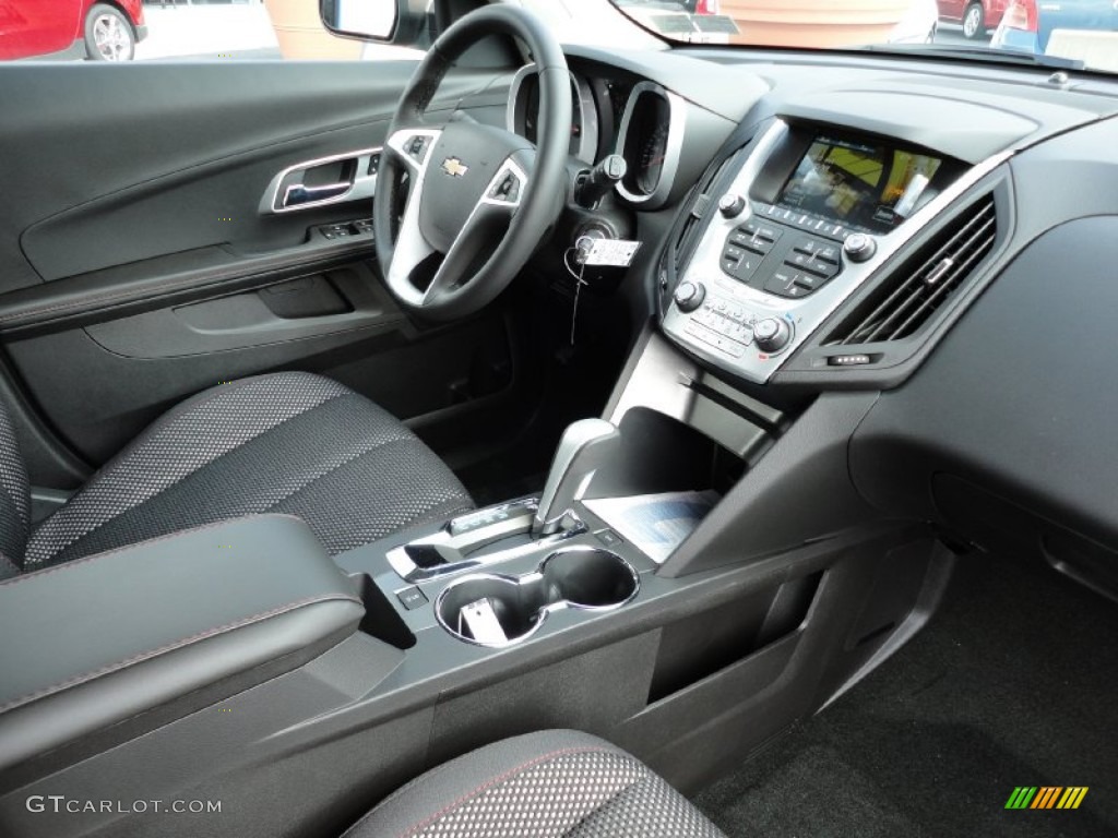 2012 Chevrolet Equinox LT AWD Jet Black Dashboard Photo #54444975