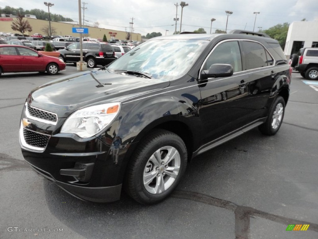 Black Granite Metallic 2012 Chevrolet Equinox LT AWD Exterior Photo #54445041