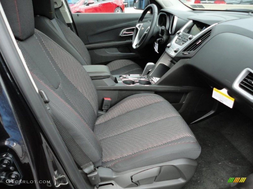 Jet Black Interior 2012 Chevrolet Equinox LT AWD Photo #54445152