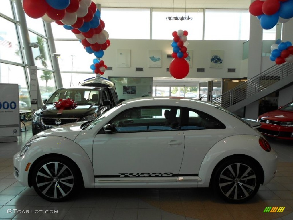 Candy White 2012 Volkswagen Beetle Turbo Exterior Photo #54445176
