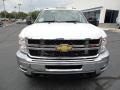 Summit White - Silverado 3500HD LTZ Crew Cab 4x4 Dually Photo No. 2