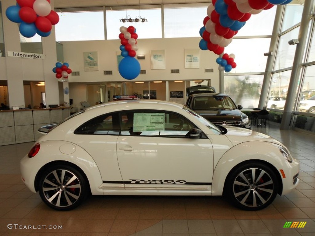 Candy White 2012 Volkswagen Beetle Turbo Exterior Photo #54445212