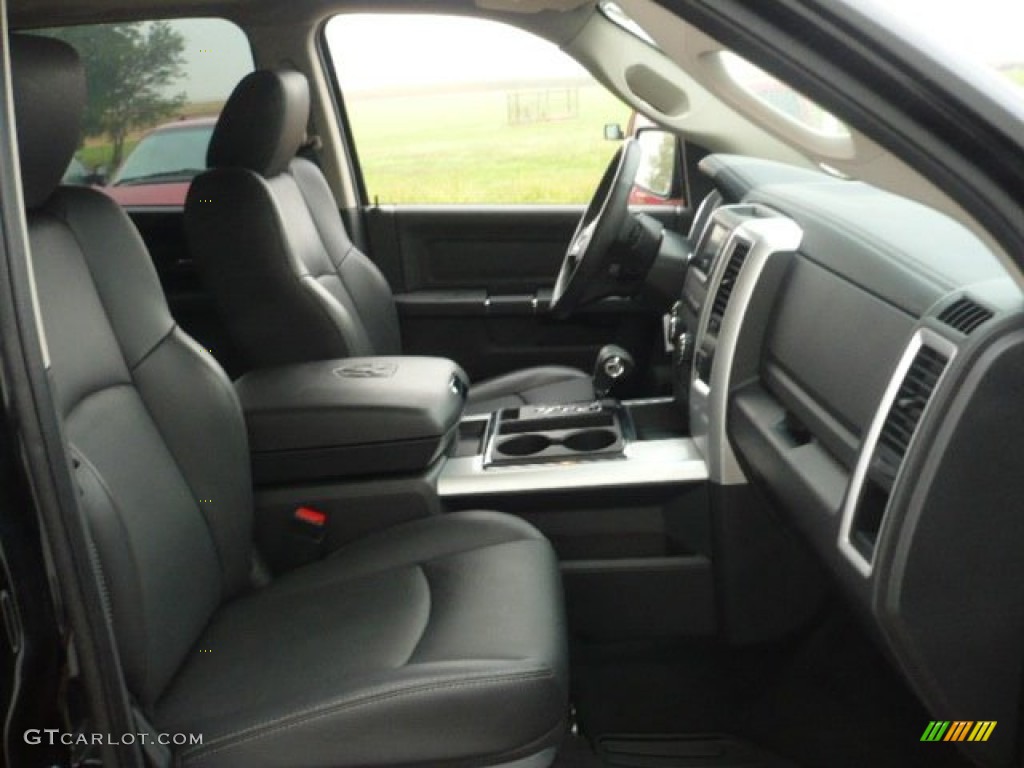 2011 Ram 1500 Sport Crew Cab 4x4 - Brilliant Black Crystal Pearl / Dark Slate Gray photo #9