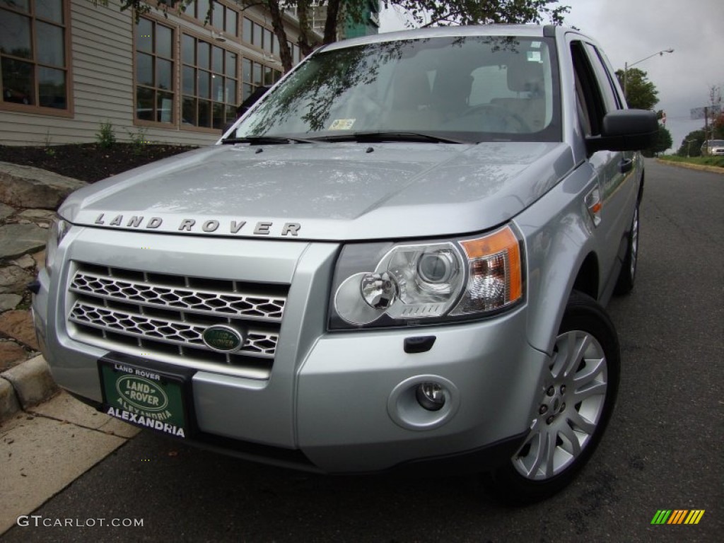 2010 LR2 HSE - Zermatt Silver Metallic / Almond photo #1