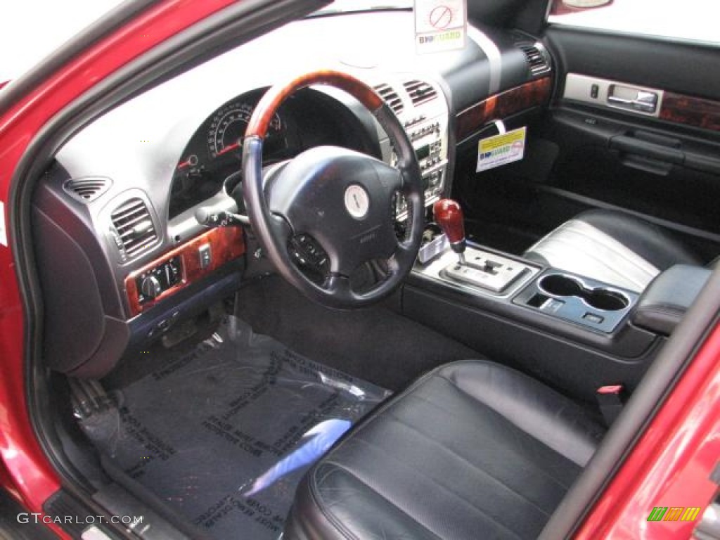 Black Interior 2003 Lincoln LS V8 Photo #54447105