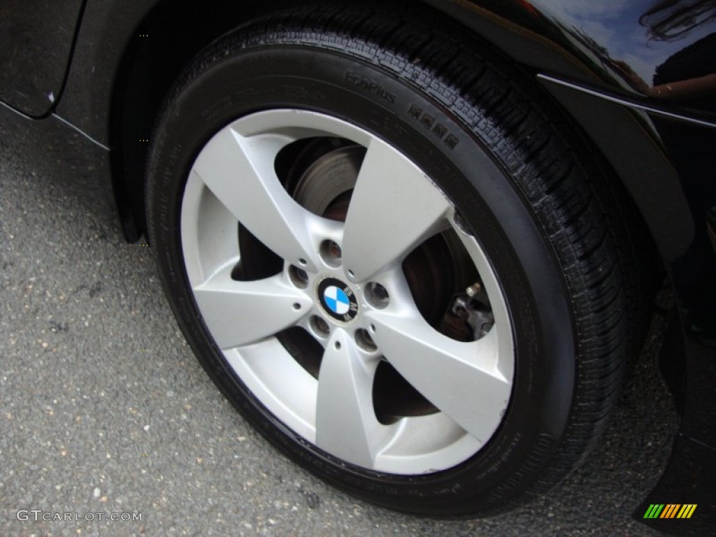 2006 5 Series 530xi Sedan - Jet Black / Beige photo #5