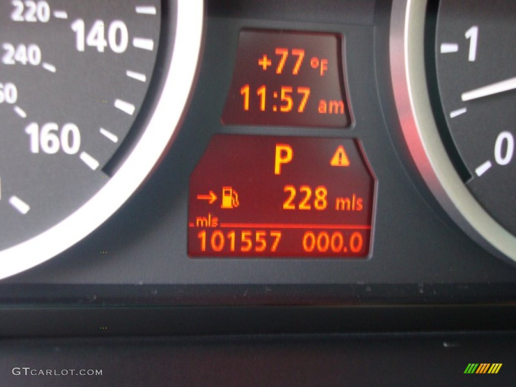 2006 5 Series 530xi Sedan - Jet Black / Beige photo #20