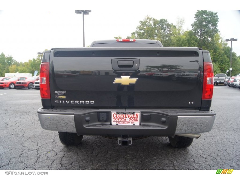 2009 Silverado 1500 LT Crew Cab 4x4 - Black / Ebony photo #4