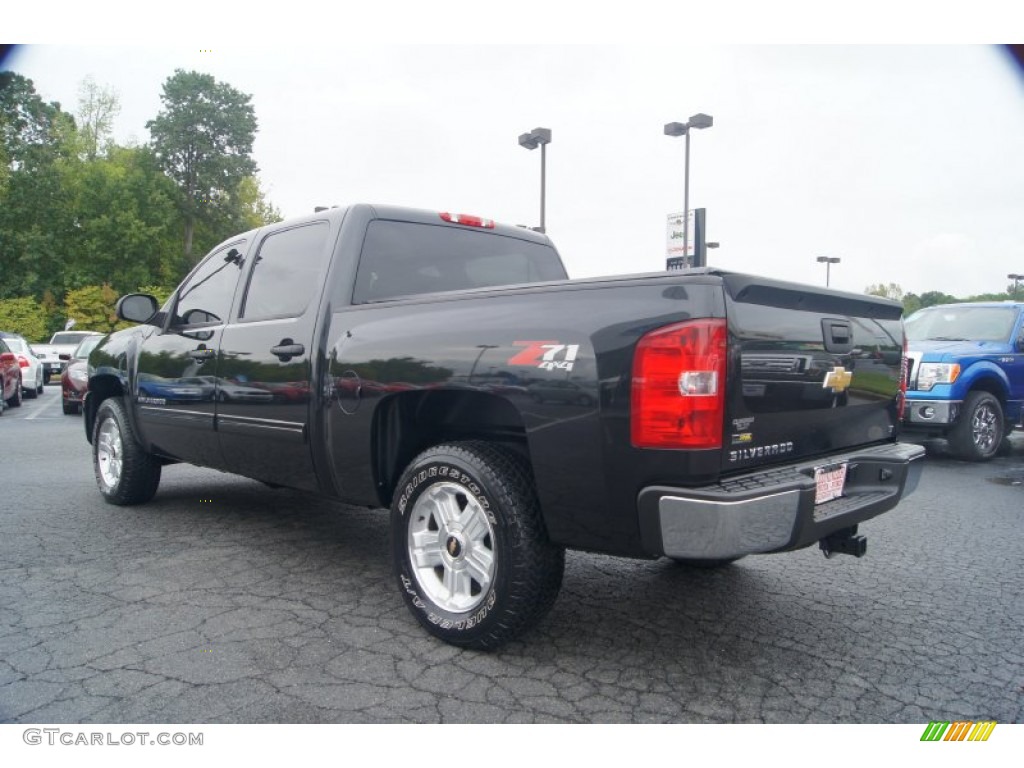 2009 Silverado 1500 LT Crew Cab 4x4 - Black / Ebony photo #37