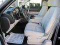 Light Titanium/Ebony 2009 Chevrolet Silverado 2500HD LT Extended Cab Interior Color