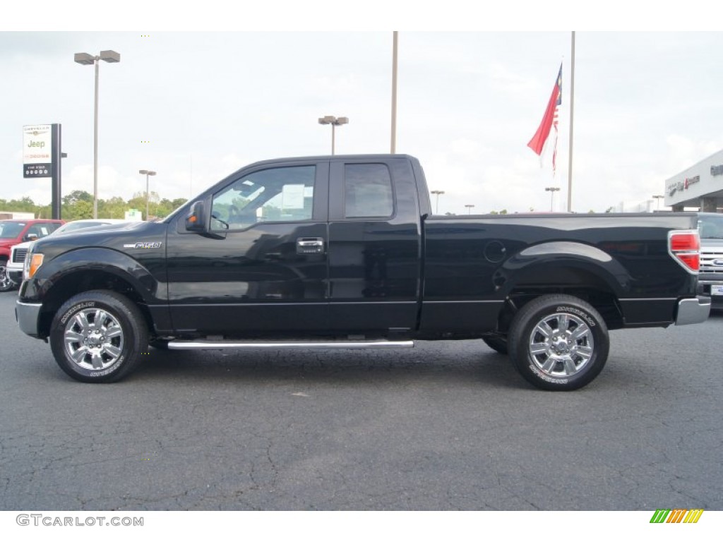 Ebony Black 2011 Ford F150 XLT SuperCab Exterior Photo #54449025