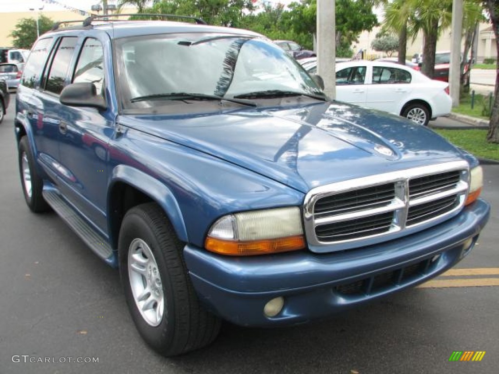 Atlantic Blue Pearl 2002 Dodge Durango SLT Exterior Photo #54449157