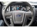 Steel Gray 2011 Ford F150 XLT SuperCab Steering Wheel