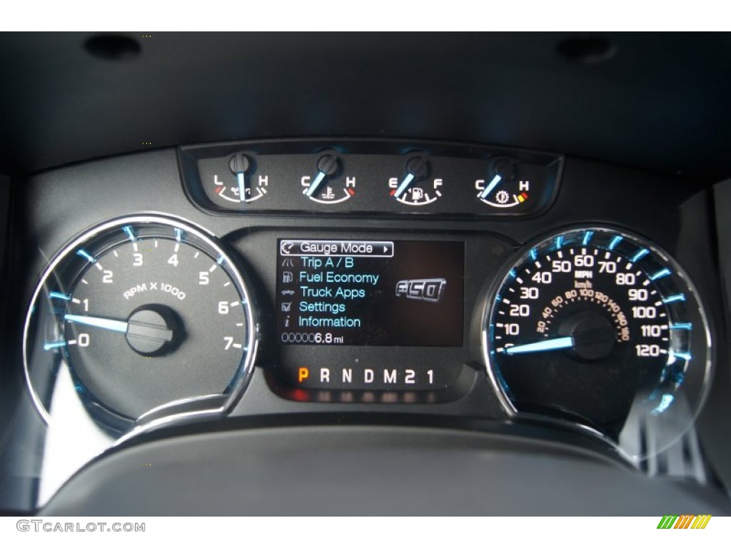 2011 Ford F150 XLT SuperCab Gauges Photo #54449229