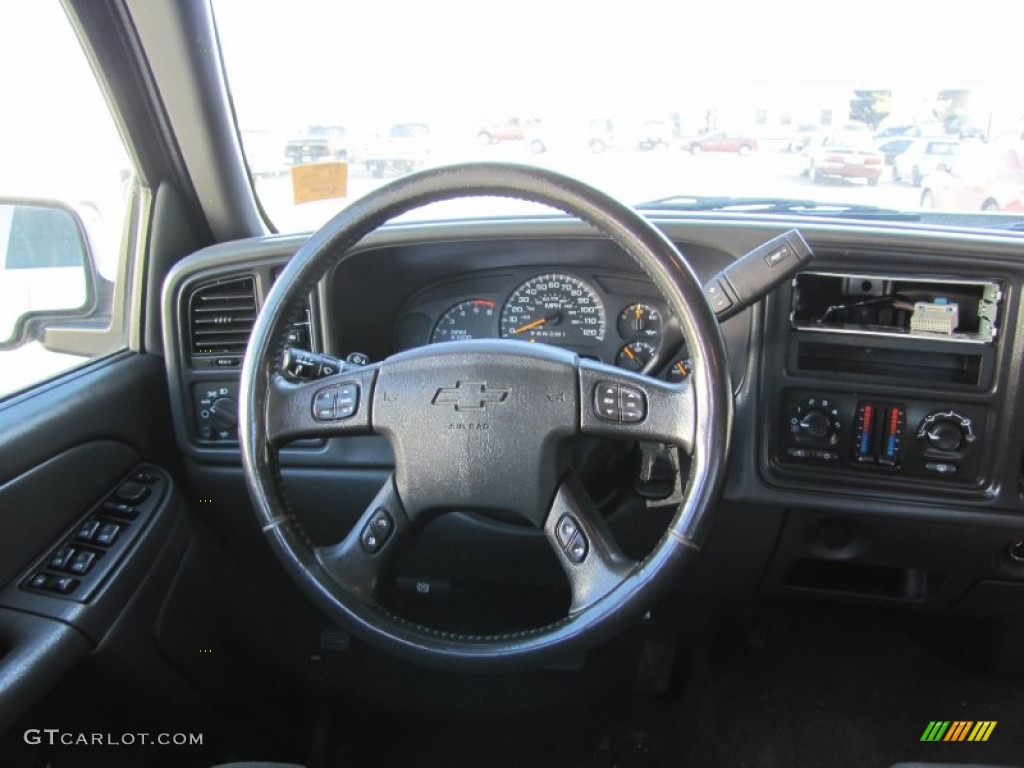 2007 Chevrolet Silverado 2500HD Classic LT Crew Cab 4x4 Dark Charcoal Dashboard Photo #54449301