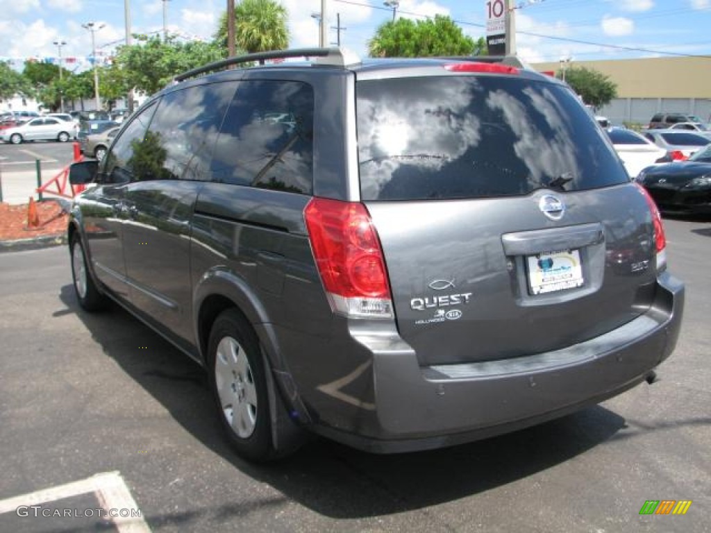 2006 Quest 3.5 S - Smoke Metallic / Gray photo #6