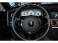 Black 2010 Rolls-Royce Ghost Standard Ghost Model Steering Wheel