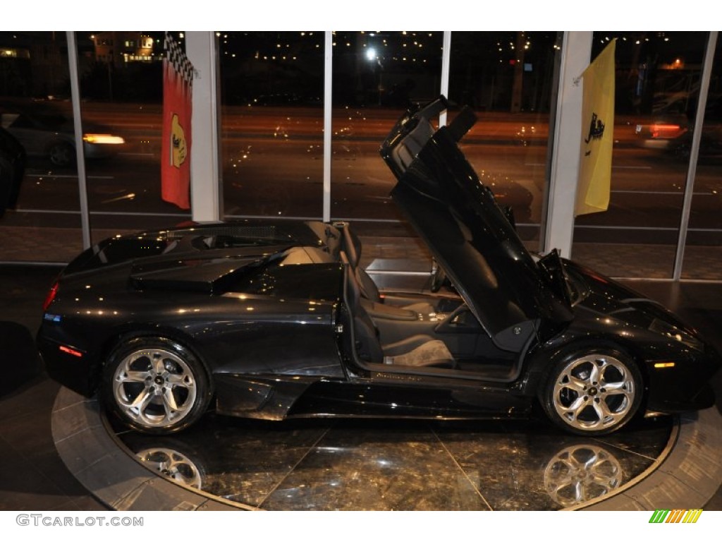 2009 Murcielago LP640 Roadster - Nero Pegaso (Black) / Grigio Sirius photo #33