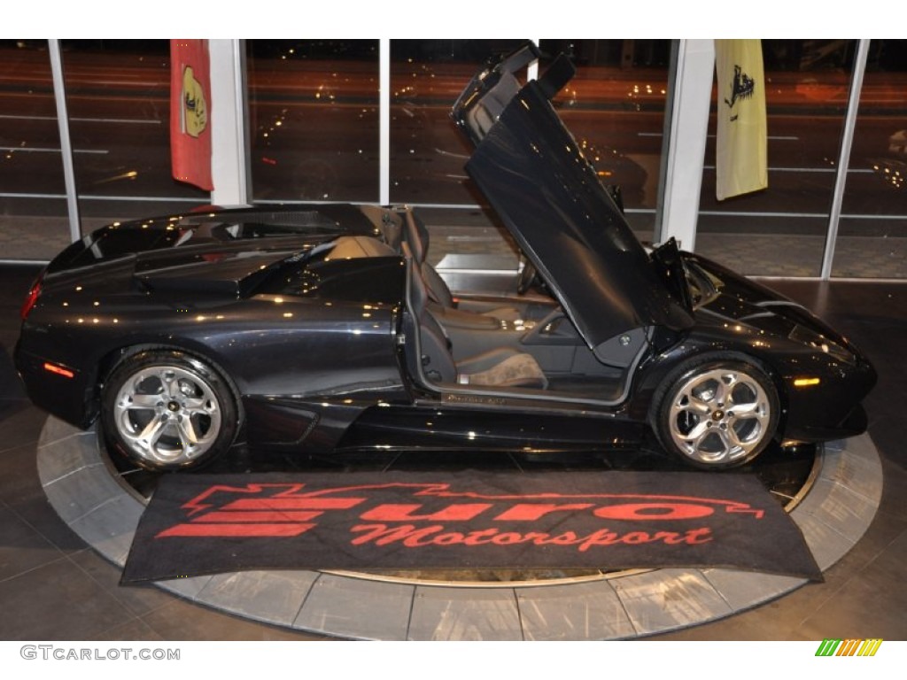 2009 Murcielago LP640 Roadster - Nero Pegaso (Black) / Grigio Sirius photo #36