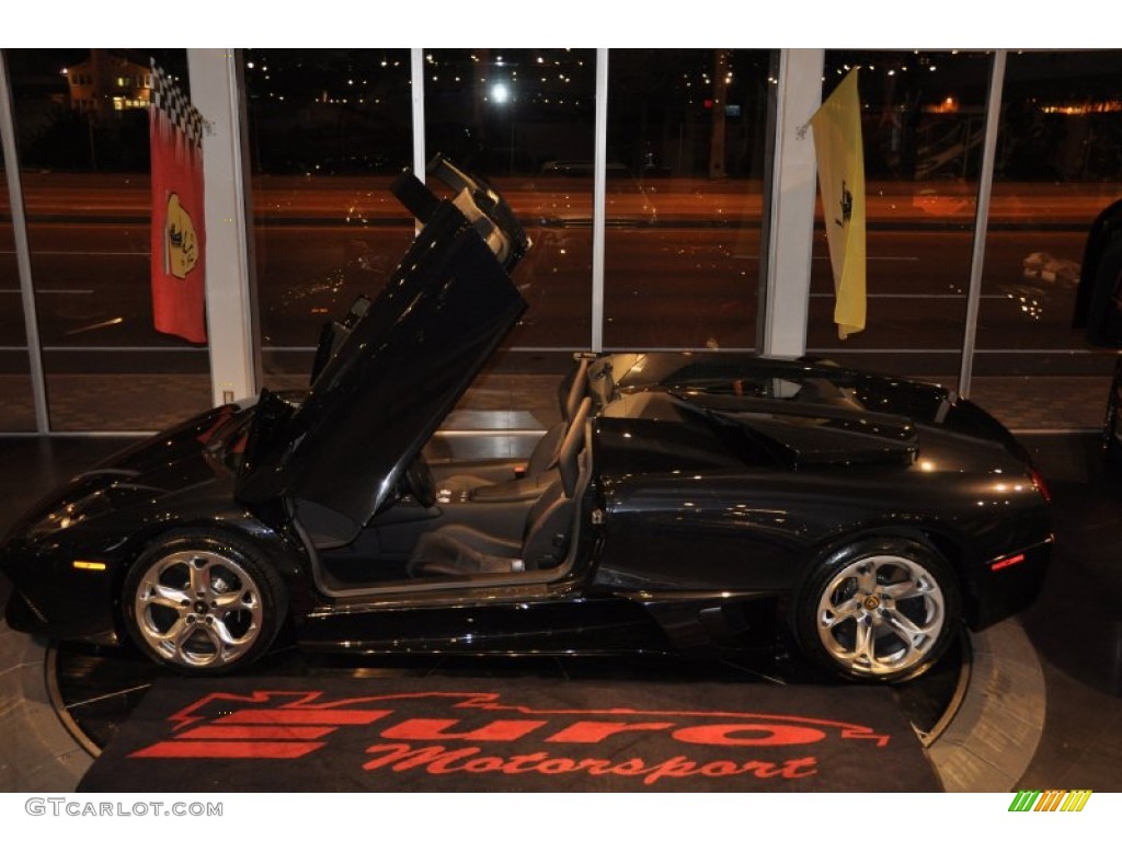 2009 Murcielago LP640 Roadster - Nero Pegaso (Black) / Grigio Sirius photo #56