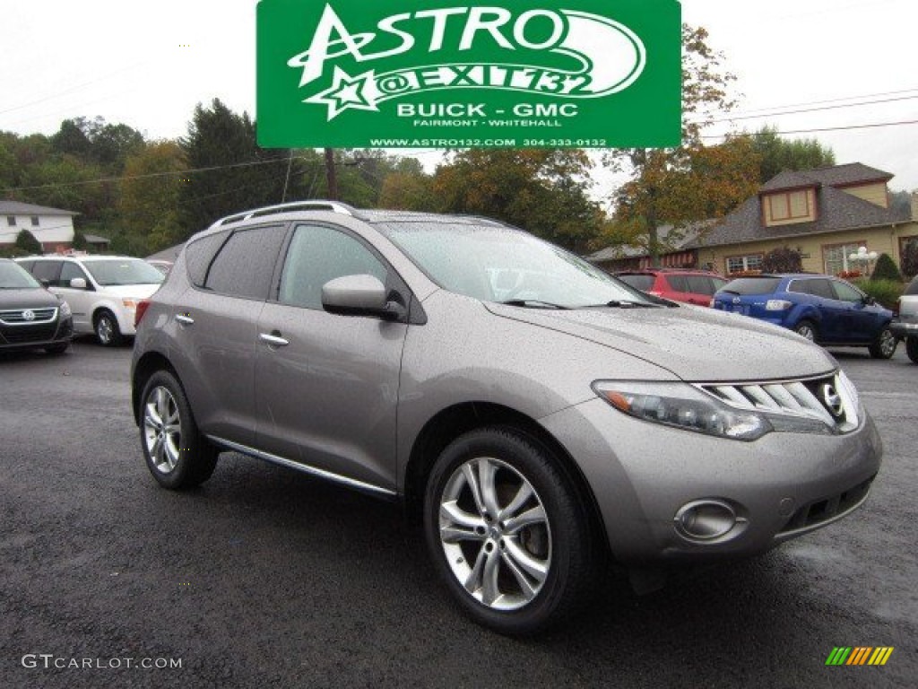 2009 Murano LE AWD - Platinum Graphite Metallic / Black photo #1